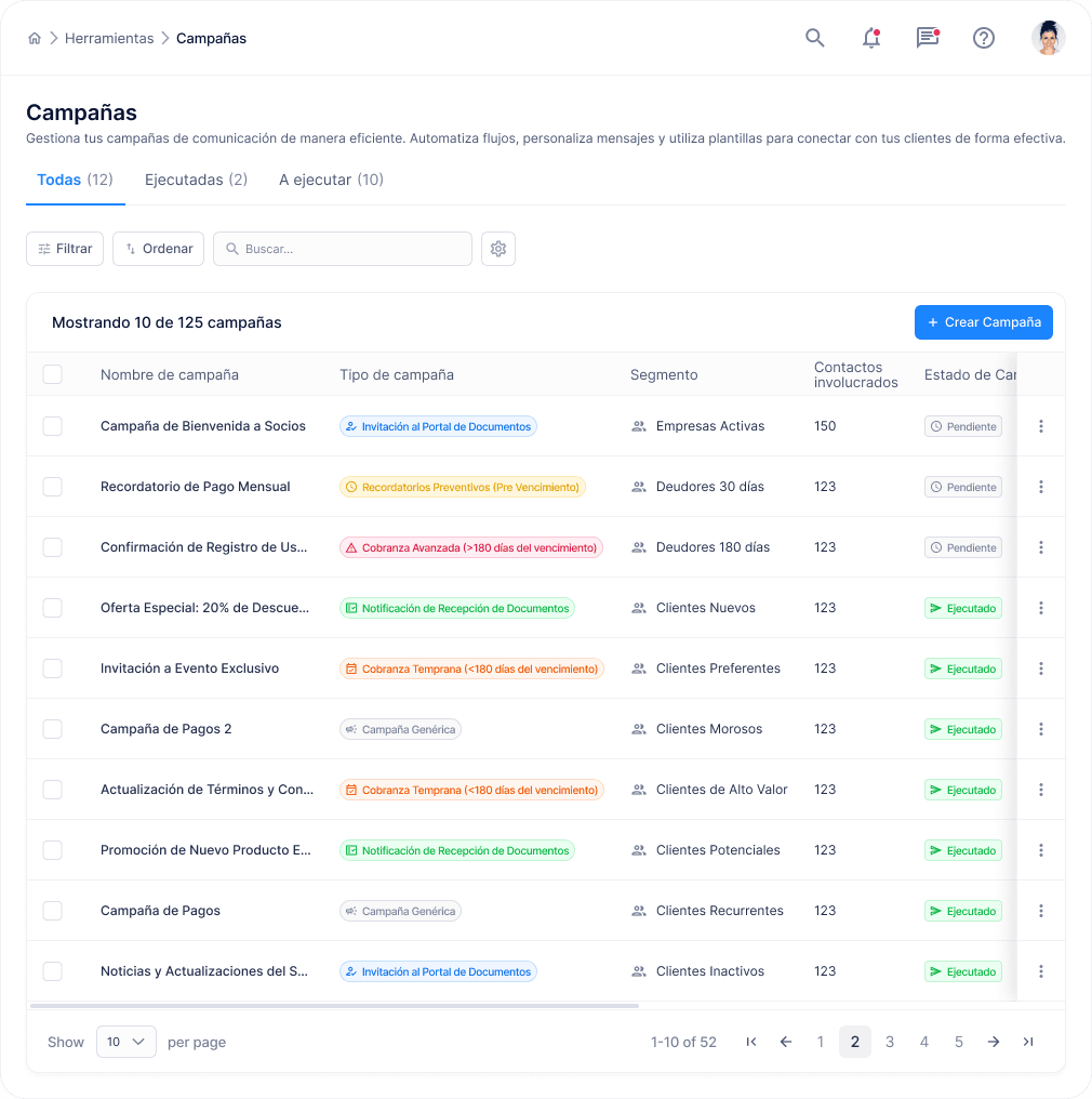 Para el día a día de tu cobranza